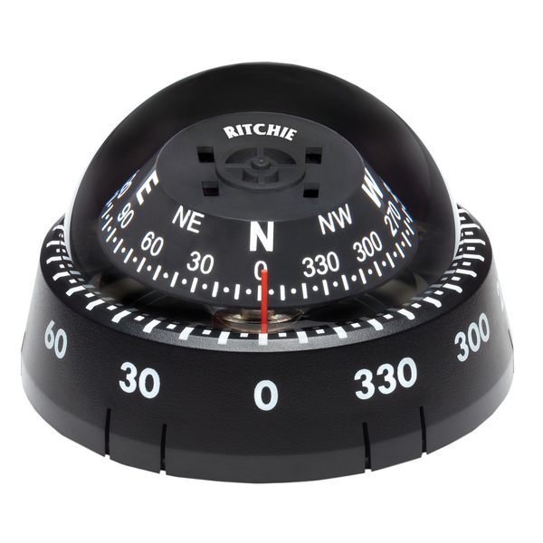Ritchie Xp-99 Kayaker Compass Surface Mount - Black XP-99